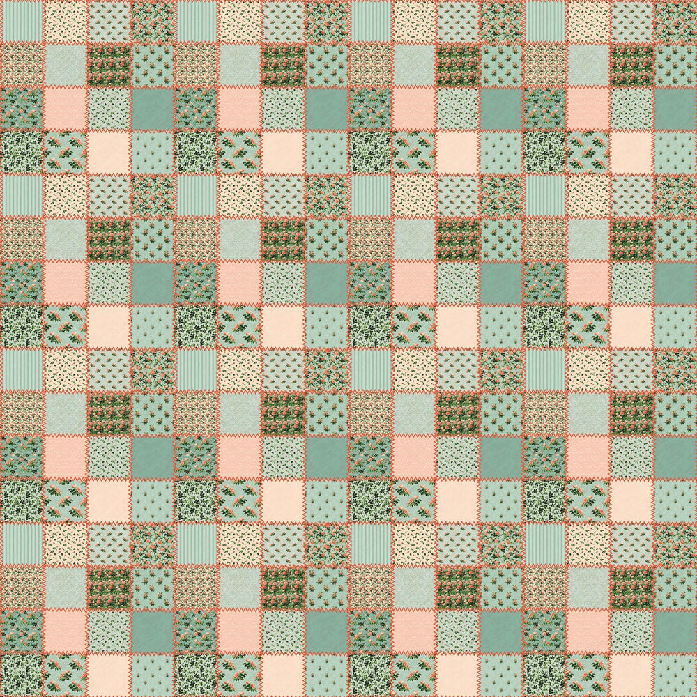 Patchwork Vinyl Pattern