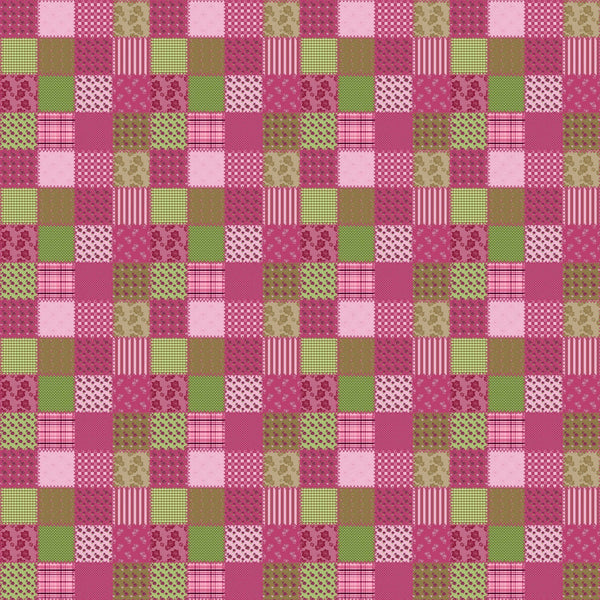 Patchwork Vinyl Pattern