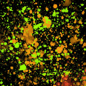 Neon Paint Splatters Vinyl Pattern