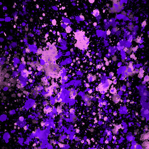 Neon Paint Splatters Vinyl Pattern