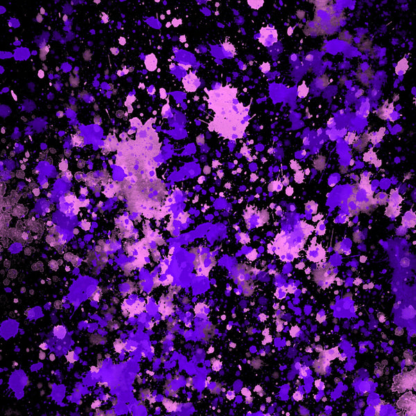 Neon Paint Splatters Vinyl Pattern