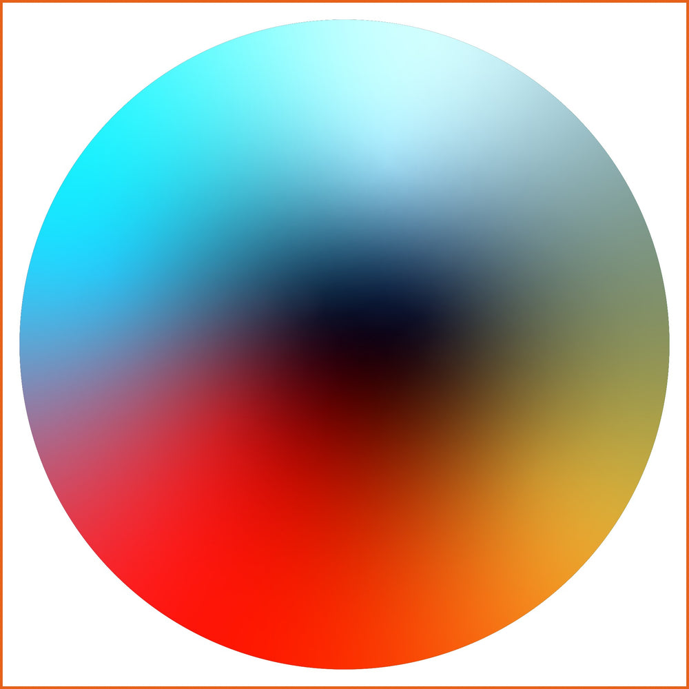 Red, Blue, and Yellow Chroma Sticker