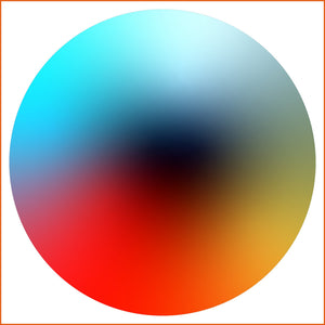 Red, Blue, and Yellow Chroma Sticker