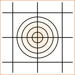 Grid Target Sticker