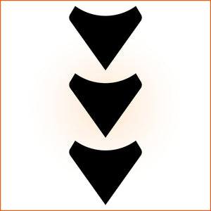 Tri Point Sticker