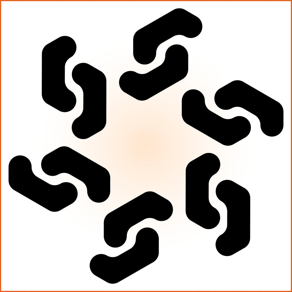 Closed Hexagonal Sticker