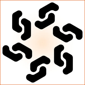 Closed Hexagonal Sticker