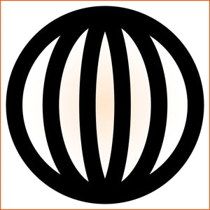 Thick Globe Sticker