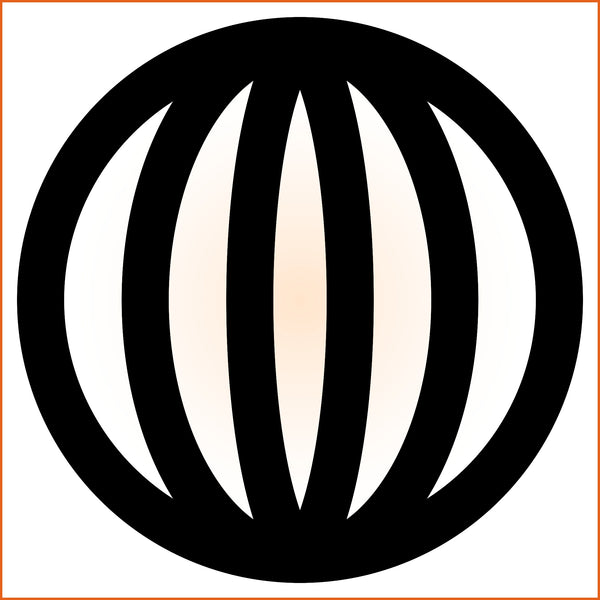 Thick Globe Sticker