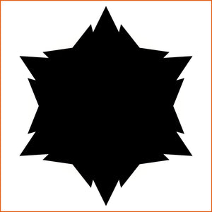 Solid Filled Star Sticker