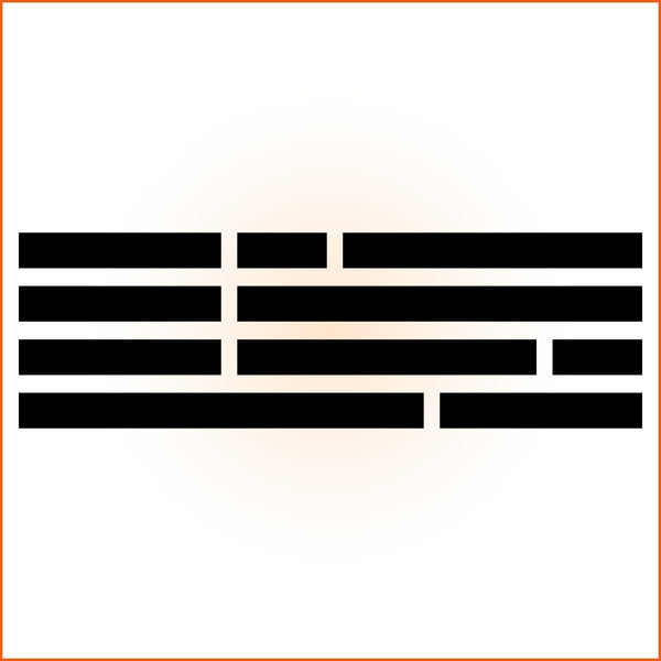 Rectangular Bar Code Sticker
