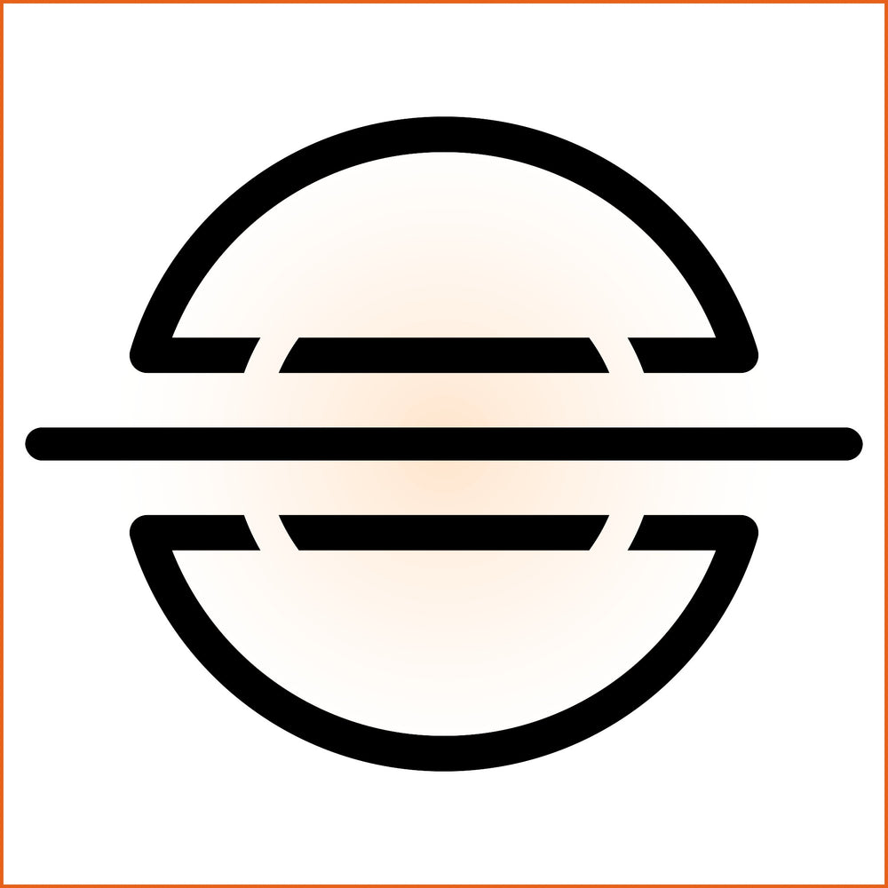 Sliced Globe Sticker
