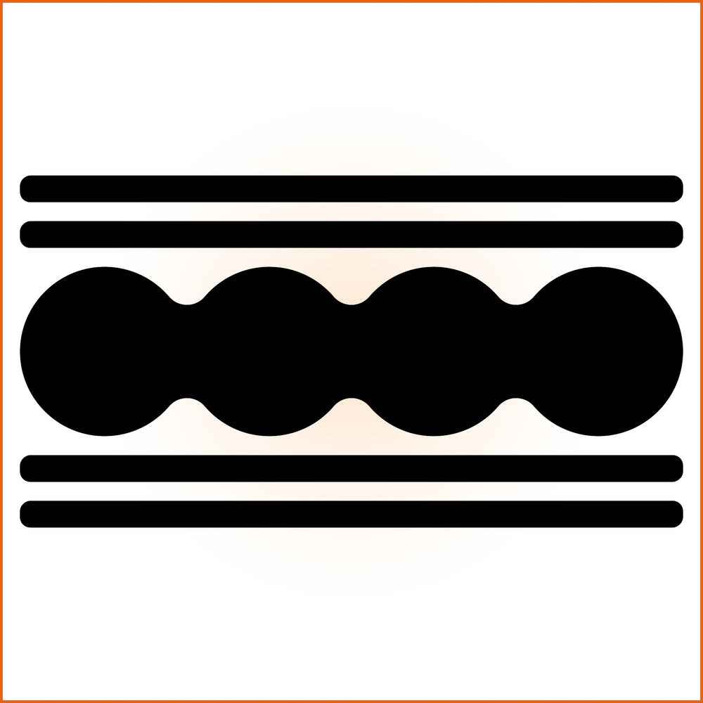 Rectangular Orb Sticker
