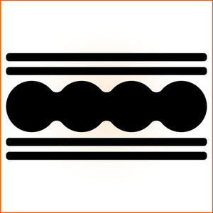 Rectangular Orb Sticker