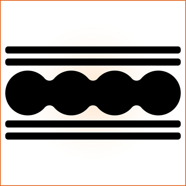 Rectangular Orb Sticker