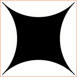 Thick Point Diamond Sticker
