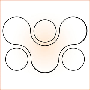 Thin Circular Symbiosis Sticker
