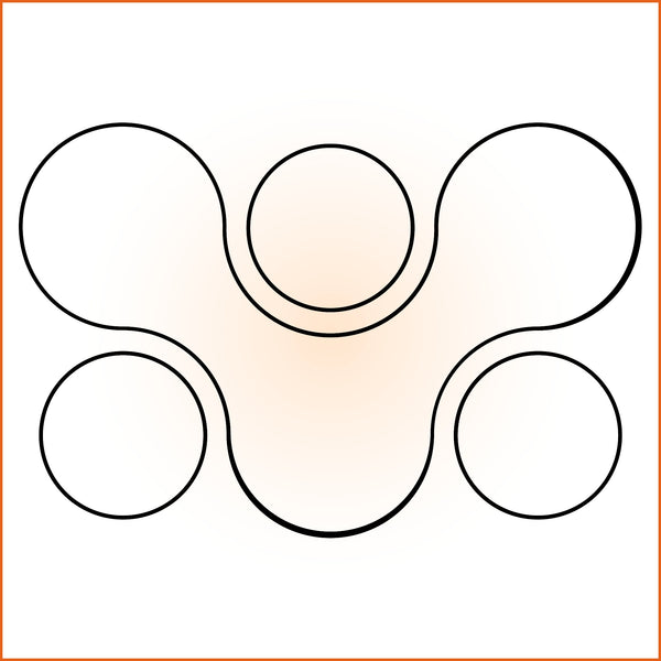 Thin Circular Symbiosis Sticker