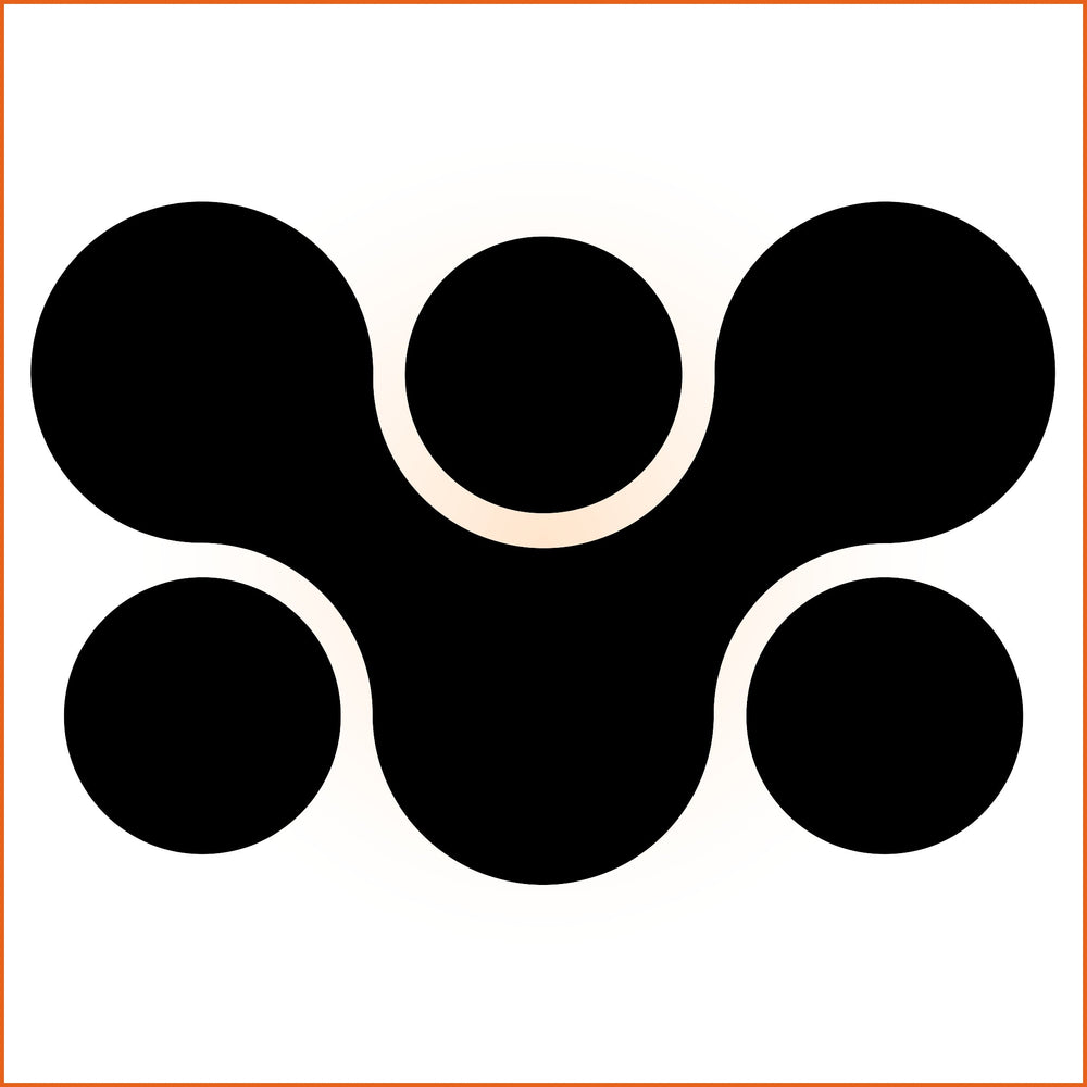Thick Circular Symbiosis Sticker