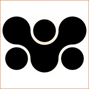Thick Circular Symbiosis Sticker