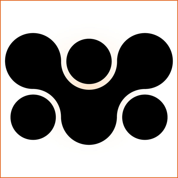 Thick Circular Symbiosis Sticker