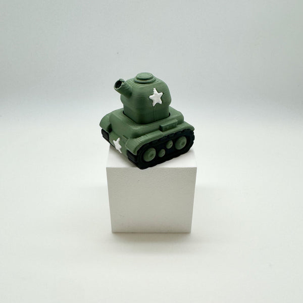 Army Tank Fidget Clicker 3D Print