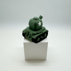 Army Tank Fidget Clicker 3D Print