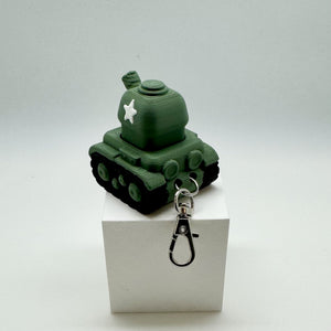 Army Tank Fidget Clicker 3D Print