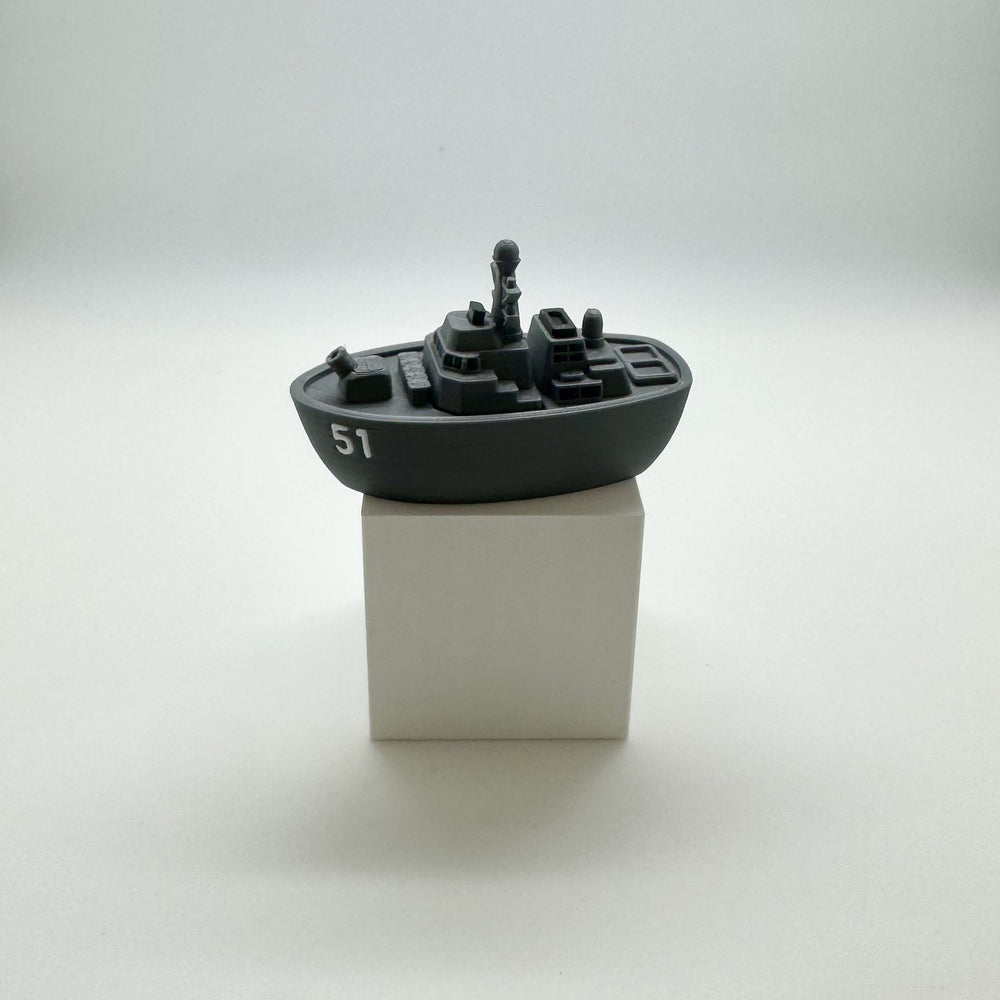 Battleship Fidget Clicker 3D Print