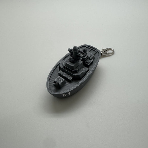 Battleship Fidget Clicker 3D Print