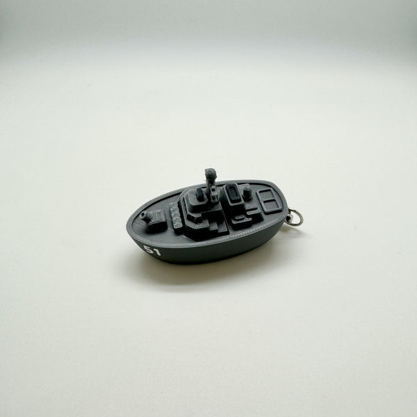 Battleship Fidget Clicker 3D Print