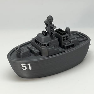 Battleship Fidget Clicker 3D Print