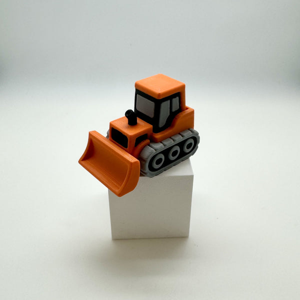 Bulldozer Fidget Clicker 3D Print