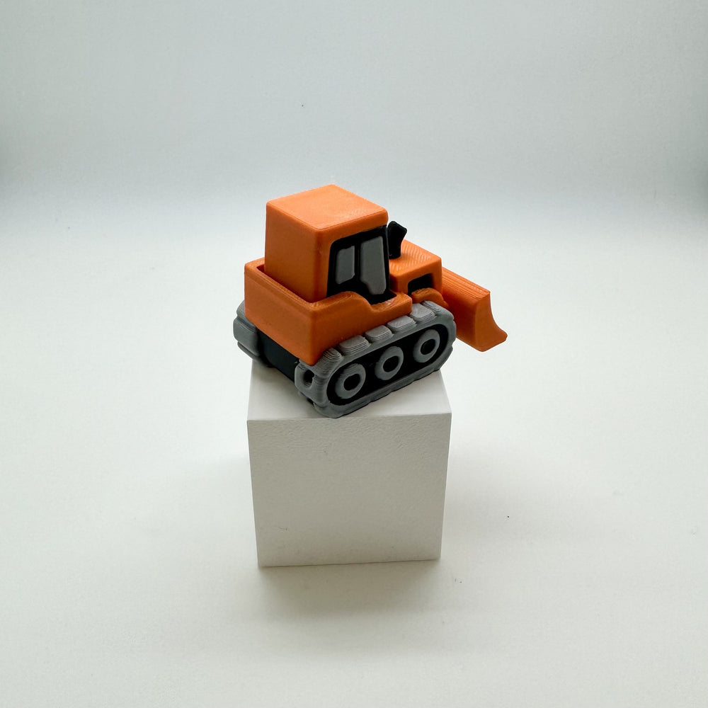 Bulldozer Fidget Clicker 3D Print