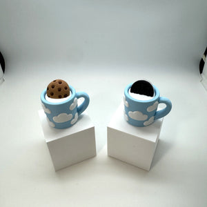 Cloud Mug Fidget Clicker 3D Print