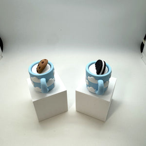 Cloud Mug Fidget Clicker 3D Print