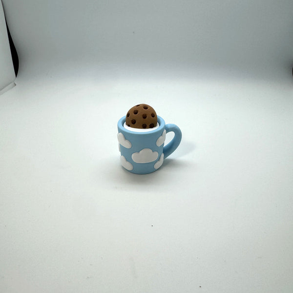 Cloud Mug Fidget Clicker 3D Print