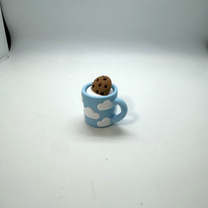 Cloud Mug Fidget Clicker 3D Print