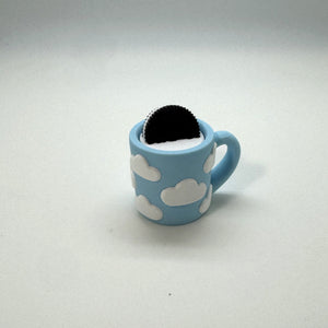 Cloud Mug Fidget Clicker 3D Print
