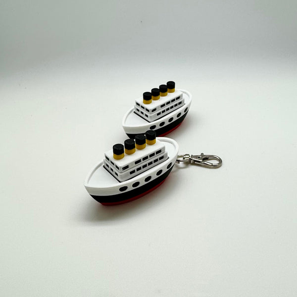 Cruise Ship Fidget Clicker 3D Print