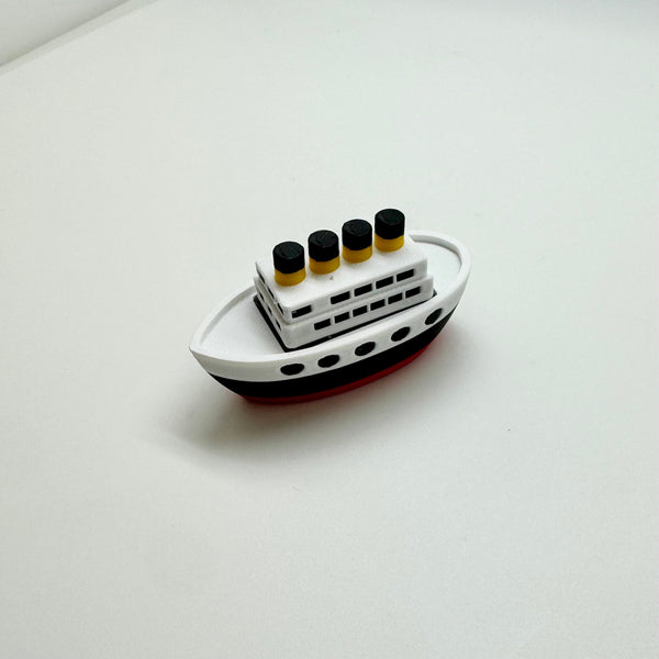 Cruise Ship Fidget Clicker 3D Print