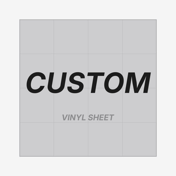 Custom Vinyl Sheet