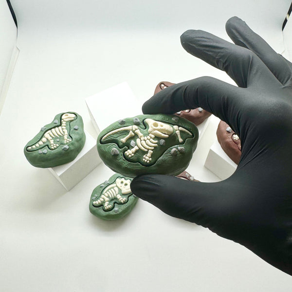 Dinosaur Fossil Fidget Clicker 3D Print