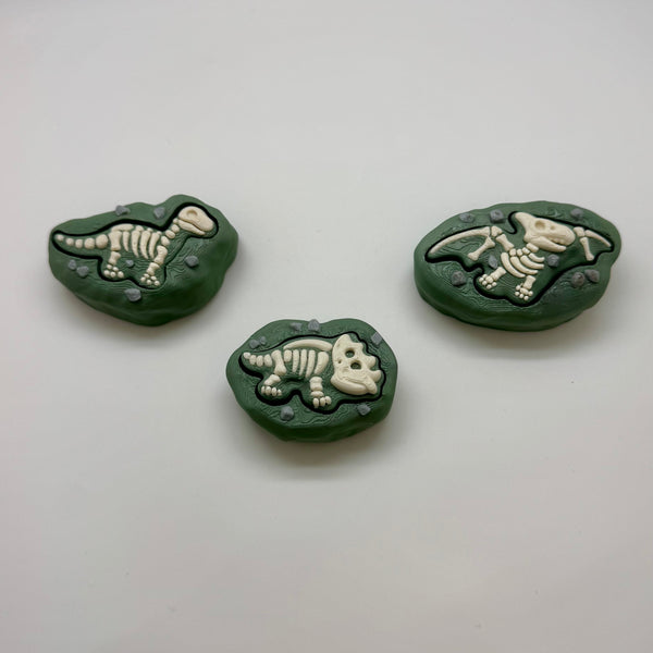 Dinosaur Fossil Fidget Clicker 3D Print