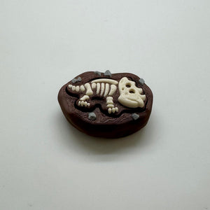 Dinosaur Fossil Fidget Clicker 3D Print