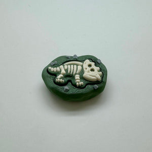 Dinosaur Fossil Fidget Clicker 3D Print