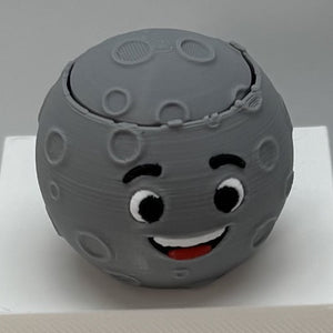 Moon Fidget Clicker 3D Print