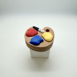 Paint Palette Fidget Clicker 3D Print