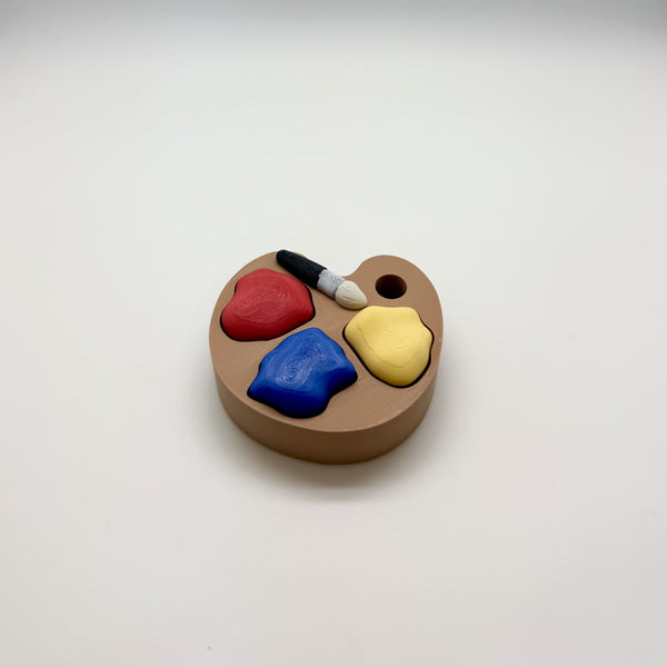 Paint Palette Fidget Clicker 3D Print