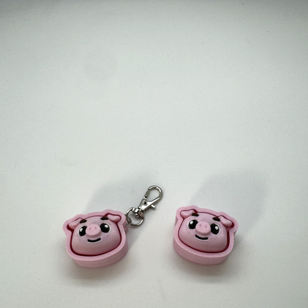 Piggy Fidget Clicker 3D Print